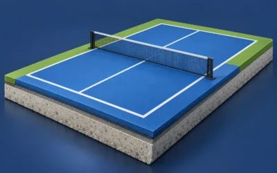 Cómo hacer una pista de pickleball paso a paso: base, pavimento y líneas